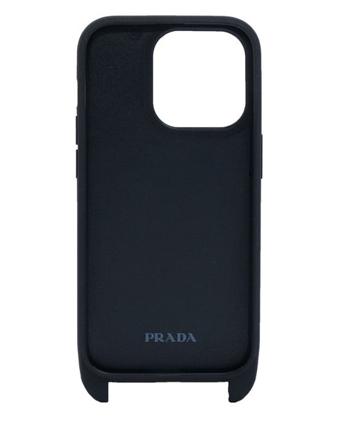 PRADA_サファイアーノレザーiPhoneケース
