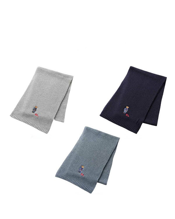 Ralphlauren_ベアニットマフラー