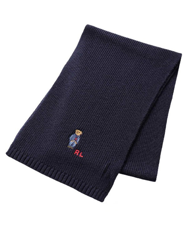 Ralphlauren_ベアニットマフラー