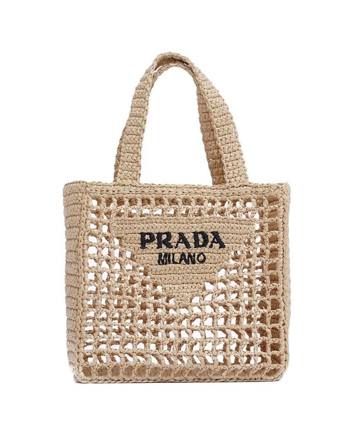 PRADA_LEFUAラフィアバッグ