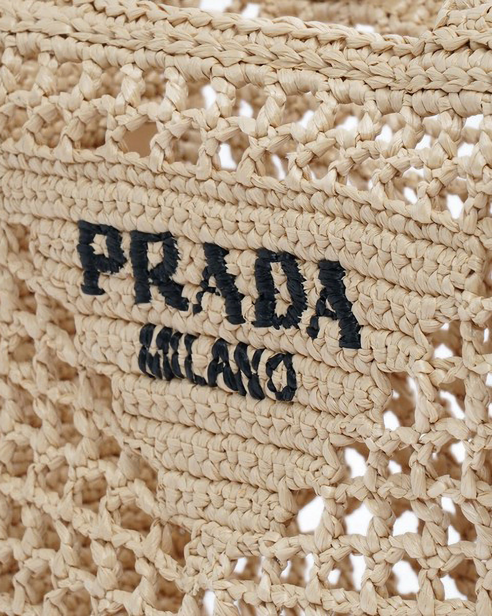 PRADA_LEFUAラフィアバッグ