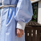 フレンチストライプロングシャツ